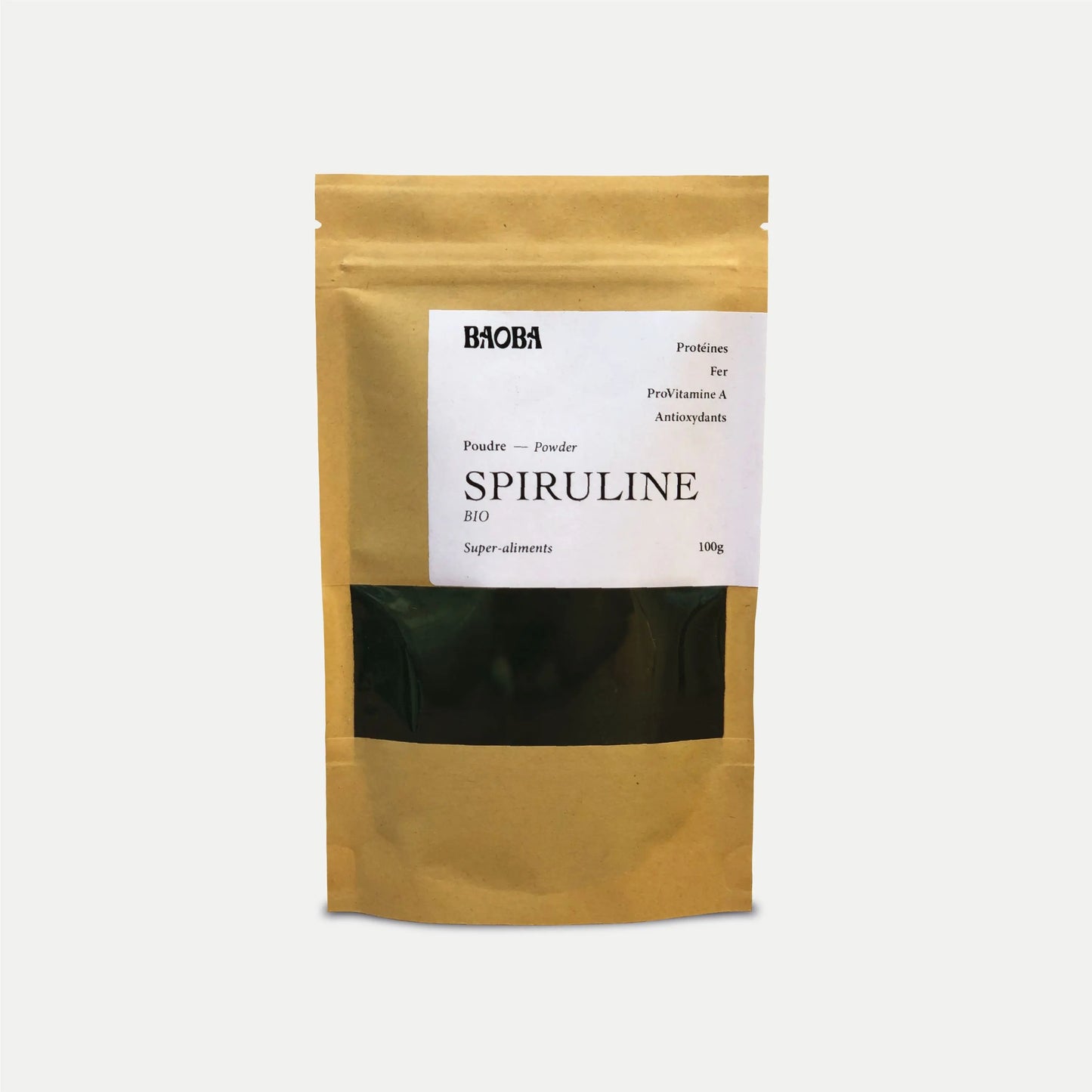 Spiruline en Poudre Bio Baoba