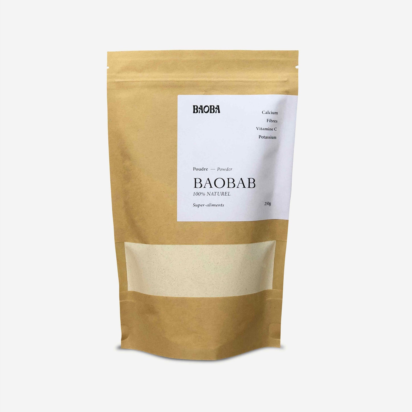 Poudre de Baobab 100% Naturelle Ma boutique