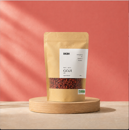 Baies de Goji Bio – Antioxydants, Vitamine C & Énergie