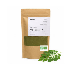 Poudre de Moringa Bio – Vitamines, Fer & Vitalité