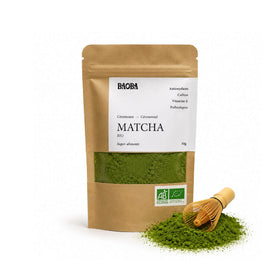 Poudre de Matcha Cérémonie Bio – Antioxydants & Énergie Zen