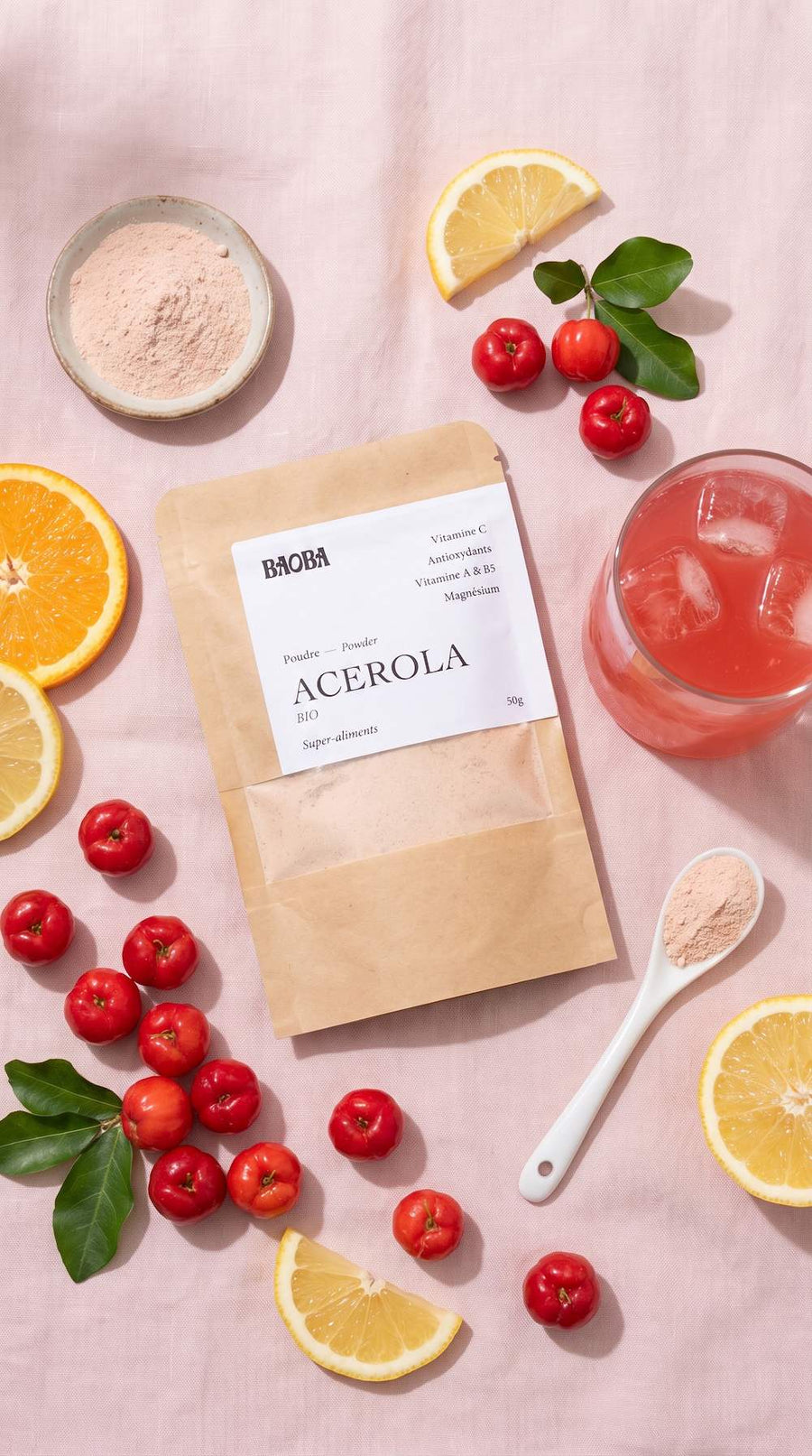 Poudre d'Acérola Bio