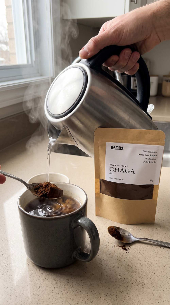 Poudre de Chaga Bio
