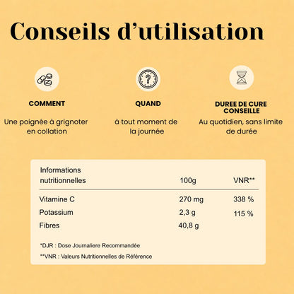 Pulpe de Baobab – Fibres, Vitamine C & Antioxydants