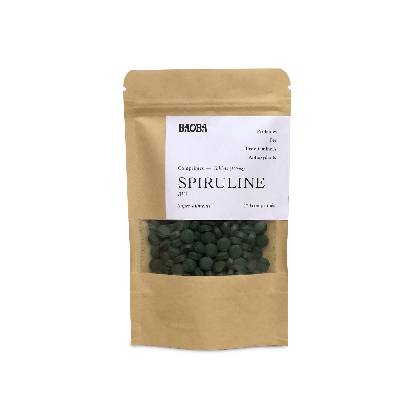 Comprimés de Spiruline BIO