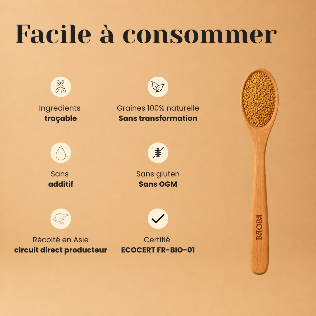 Graines de Fenugrec Bio – Digestion, Tonus & Appétit