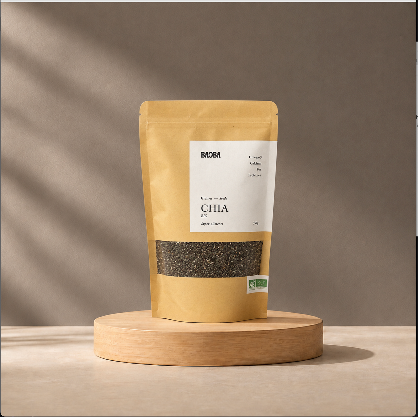 Graines de Chia Bio – Riches en Oméga-3, Protéines & Fibres
