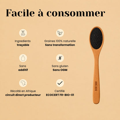 Graines de Nigelle Bio – Cumin Noir, Immunité & Digestion