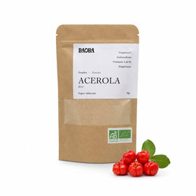 Poudre d'Acérola Bio – Vitamine C Naturelle & Immunité