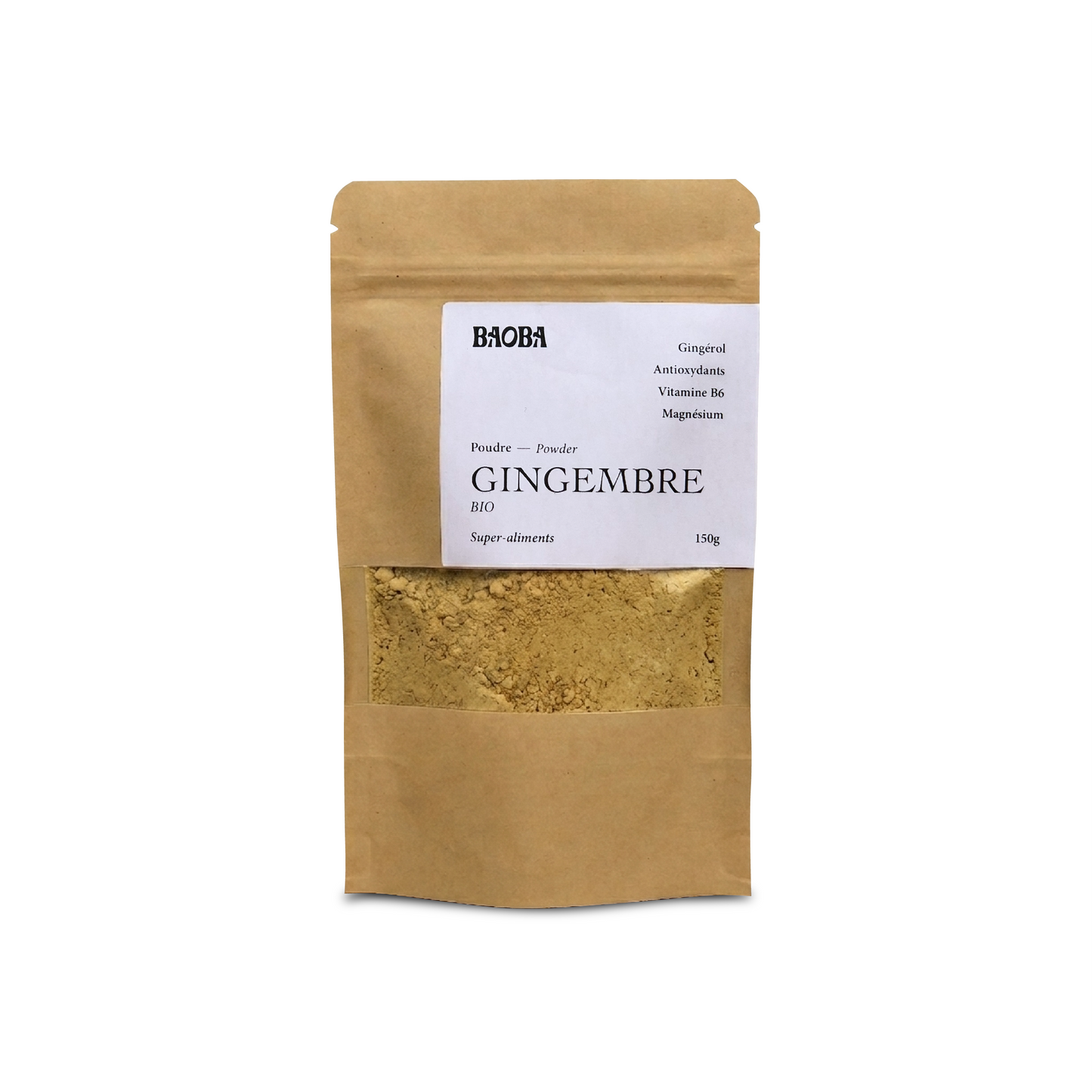 Poudre de Gingembre BIO